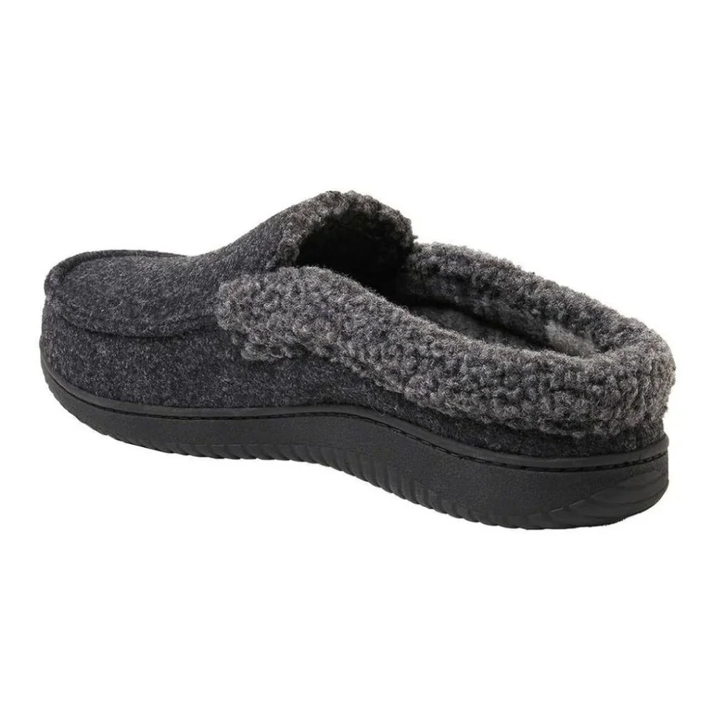 Dearfoams Loafer Slippers Men's 11/12 Indoor Outdoor Leisure House Winter Shoes_5
